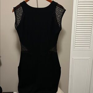 French Connection Black Sheath Cocktail Dress